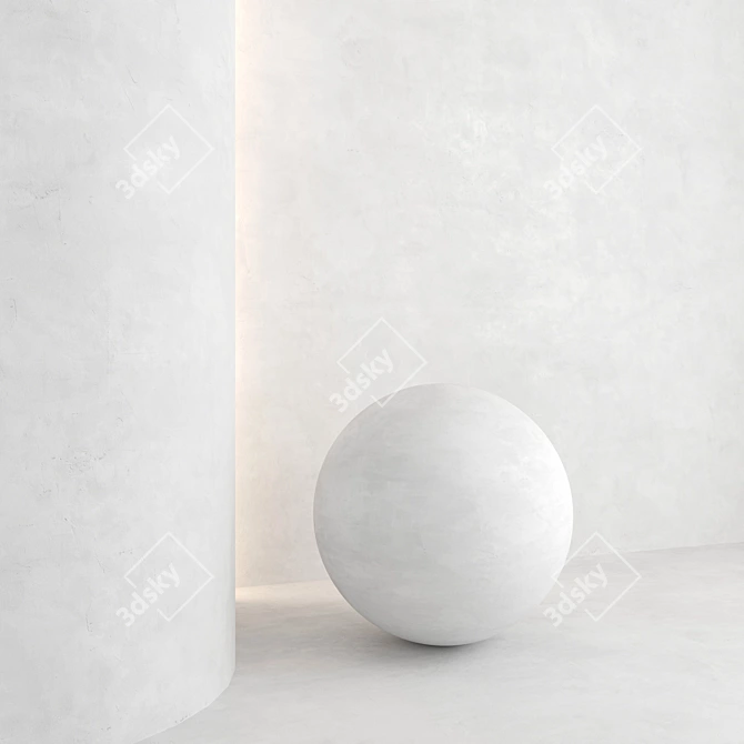High-Quality Decorative Stucco Kit 3D model image 4