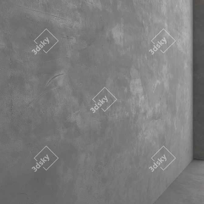 High-Quality Decorative Stucco Kit 3D model image 6