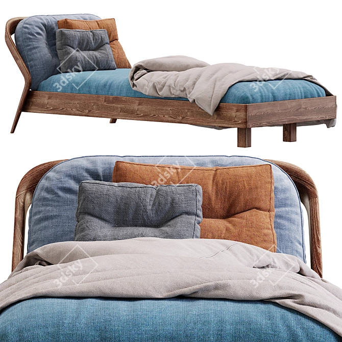 ZEITRAUM FRIDAY NIGHT Design Sofa 3D model image 2