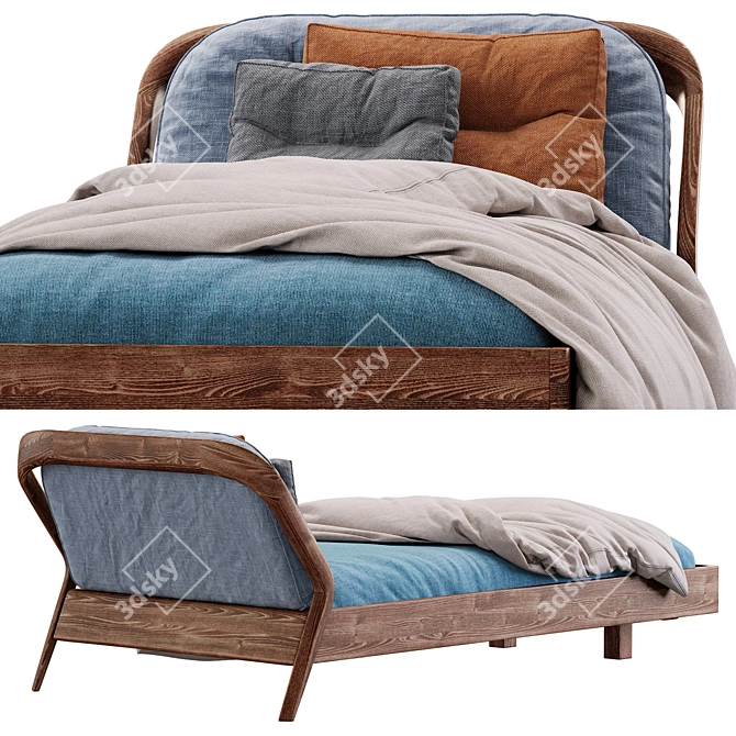 ZEITRAUM FRIDAY NIGHT Design Sofa 3D model image 3
