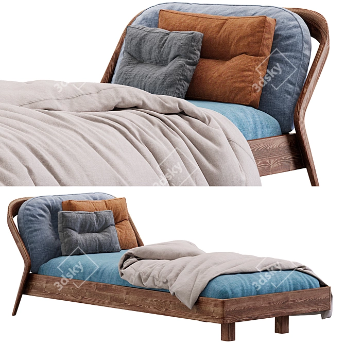 ZEITRAUM FRIDAY NIGHT Design Sofa 3D model image 4