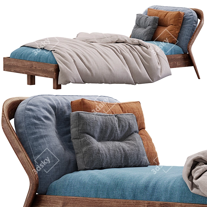 ZEITRAUM FRIDAY NIGHT Design Sofa 3D model image 5