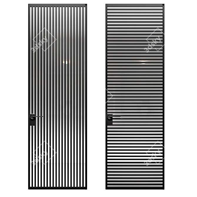 Premium Volhovec FORMATO Doors Set 3D model image 1