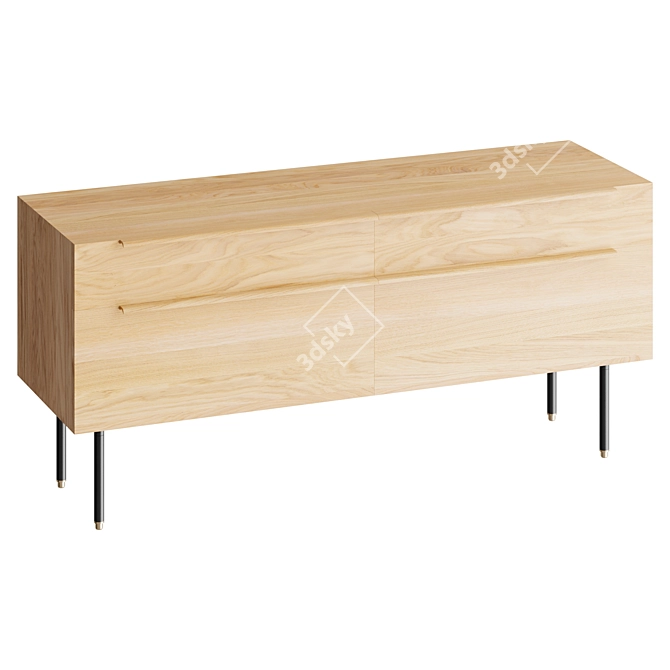 Stacking High Side Table 3D model image 2