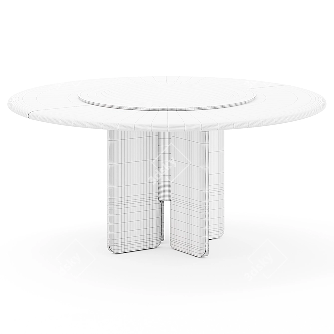 Industrial Faifo Round Table, District Eight 3D model image 2