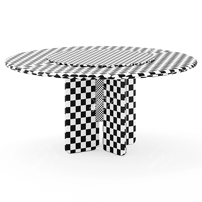 Industrial Faifo Round Table, District Eight 3D model image 3