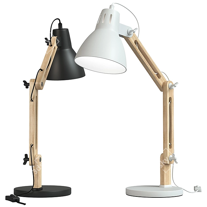 Camelion KD-355 Desk Lamp 3D model image 2