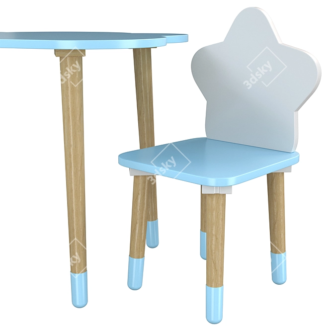 Kids Furniture Set Dimdom Kids 3D model image 4