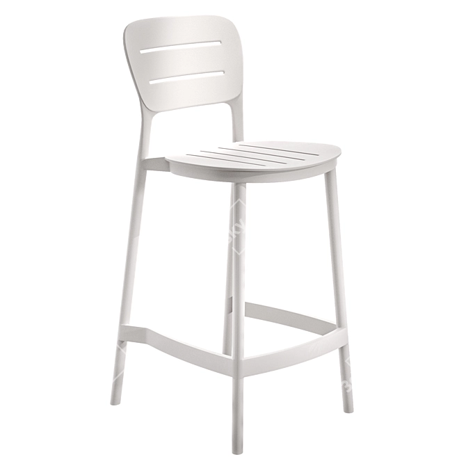Outdoor Morella Bar Stool 3D model image 4