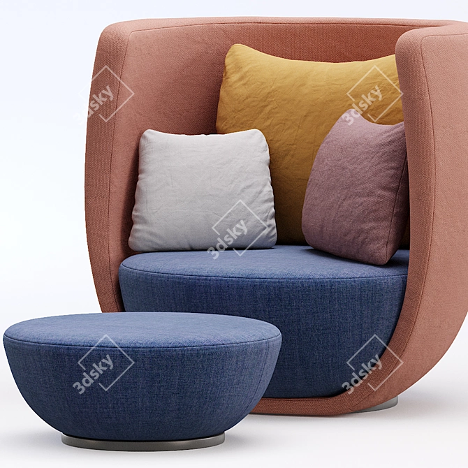 Modern Nido By Rossin Design 3D model image 7