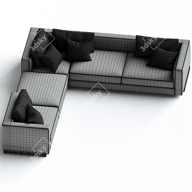Modern Arflex RENDEZ VOUS Design 3D model image 3
