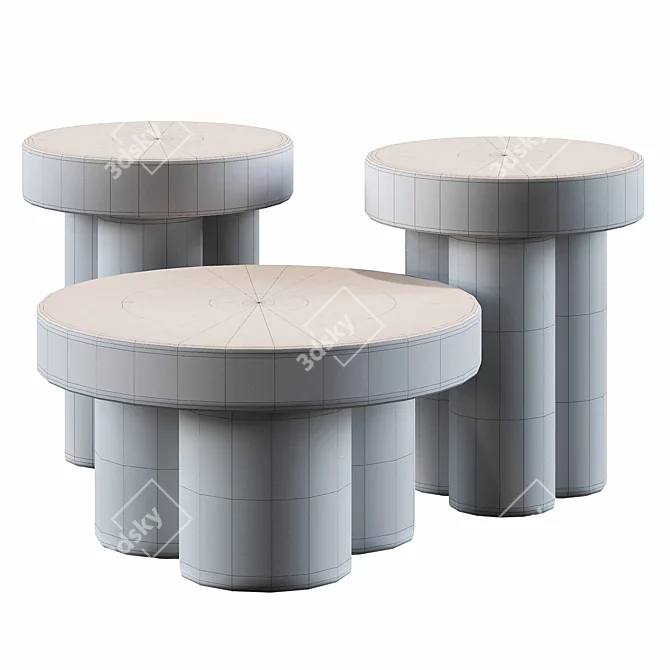 Modern Soda Coffee Table 3D model image 2