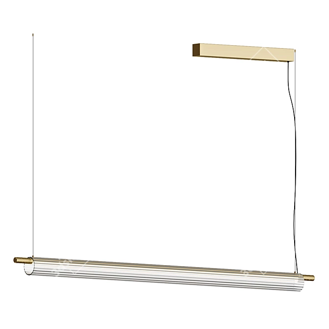 Elegant Trisel Olev Suspension Fixture 3D model image 2