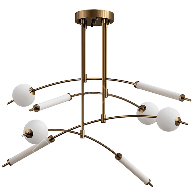 Modern Livia Model 3D Lamp 3D model image 1