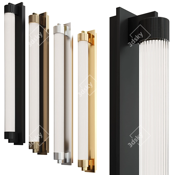 Modern Wall Light 2023 Olev 3D model image 1