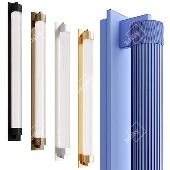 Modern Wall Light 2023 Olev 3D model image 4
