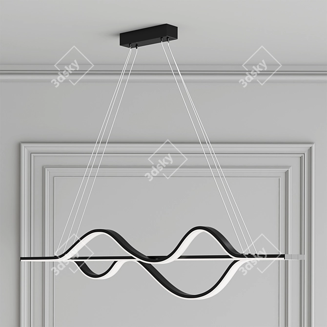 Elegant Modern Design Lamp 3D model image 2