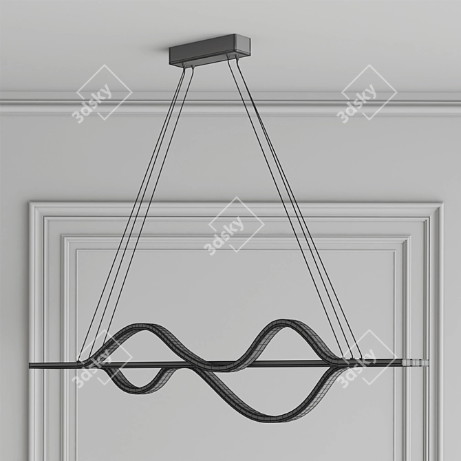 Elegant Modern Design Lamp 3D model image 3