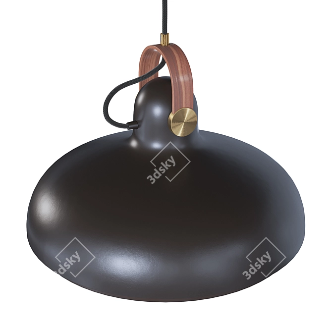 Modern Scandinavian Pendant Light 3D model image 3