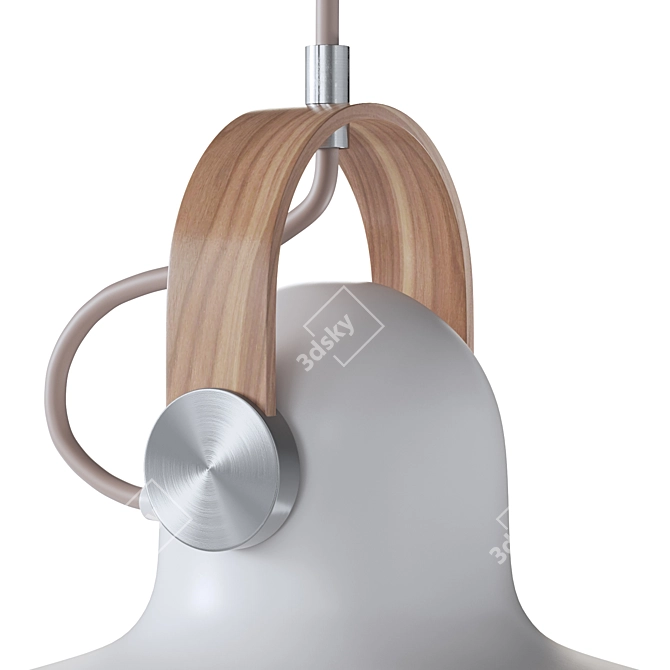 Modern Scandinavian Pendant Light 3D model image 4