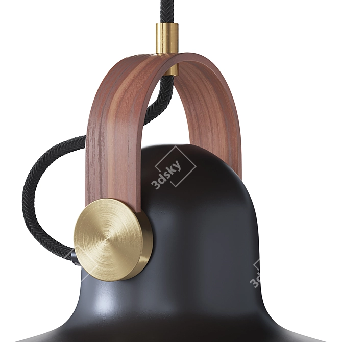 Modern Scandinavian Pendant Light 3D model image 5