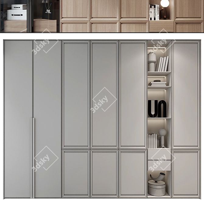  Modern Decor Furniture Set 3D model image 2