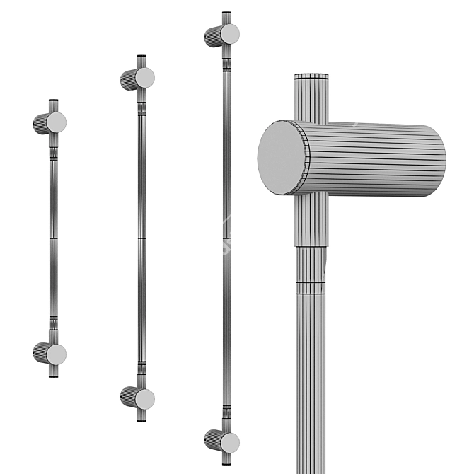 JARED Lampatron LED Wall Light 3D model image 2