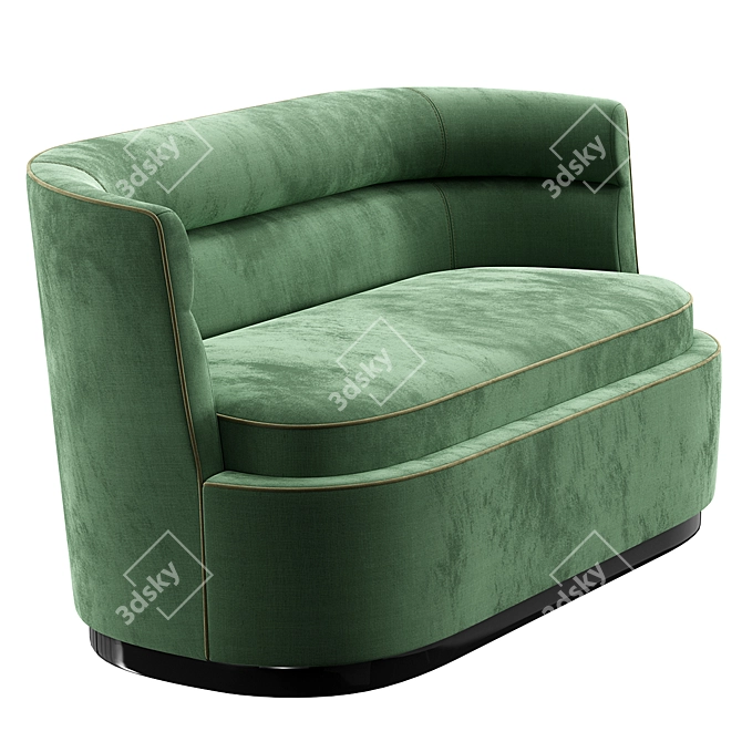 Title: Beverly Sofaclub | 1450х720х740 3D model image 3