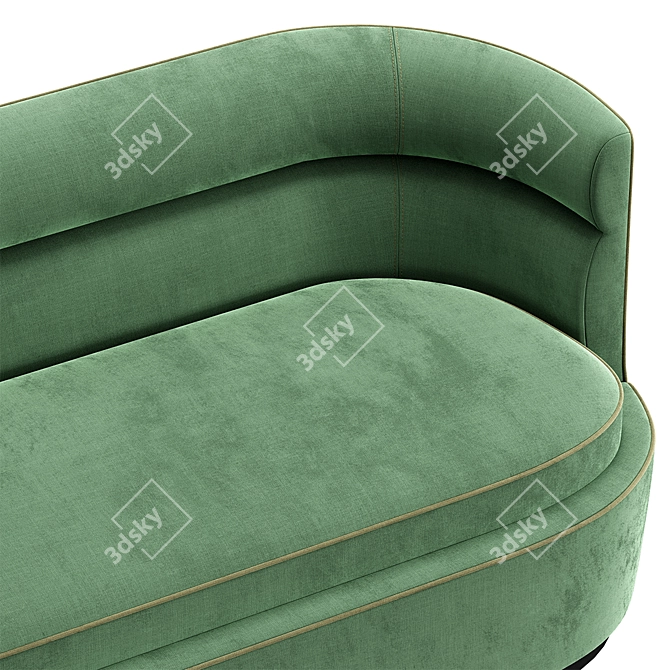 Title: Beverly Sofaclub | 1450х720х740 3D model image 4