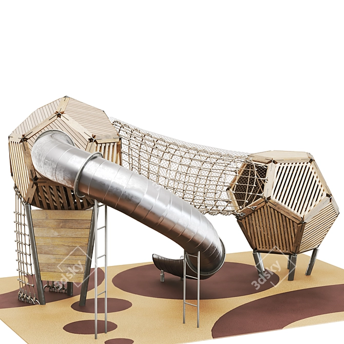  Duncan & Grove Climbing Frame No.7 3D model image 4