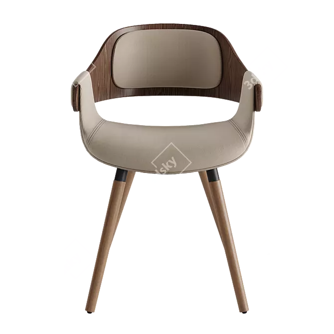 Tango Marble Dining Set Jody 3D model image 3