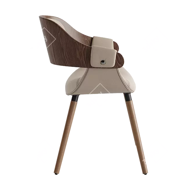 Tango Marble Dining Set Jody 3D model image 5