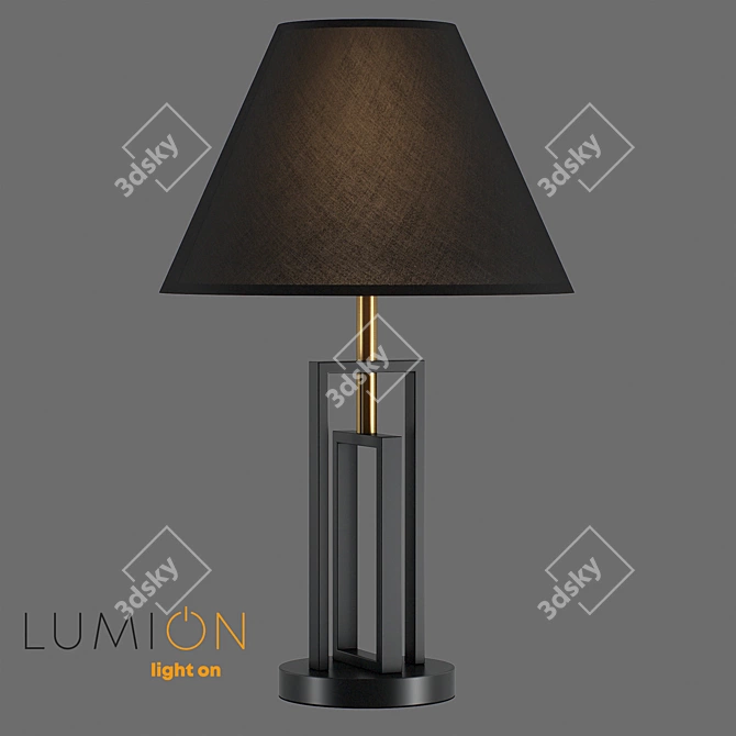 Lumion Neoclassi Fletcher Desk Lamp 3D model image 1