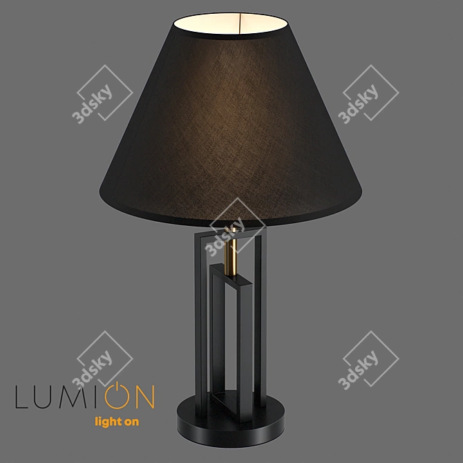 Lumion Neoclassi Fletcher Desk Lamp 3D model image 2