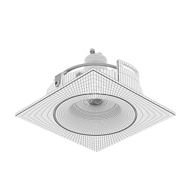Interchangeable Recessed LED Lights 3D model image 4