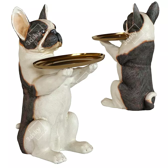 Kare Design Bully Butler Figurine 3D model image 1