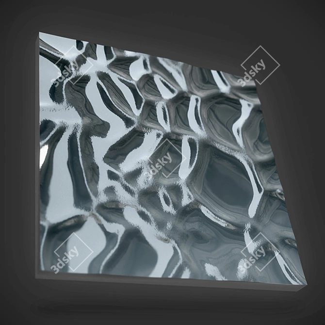 Crystal Clear Glass Materials 3D model image 4