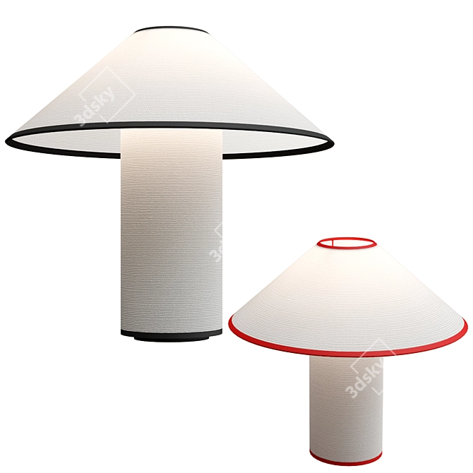 Modern Desk Lamp Colette ATD6 3D model image 1