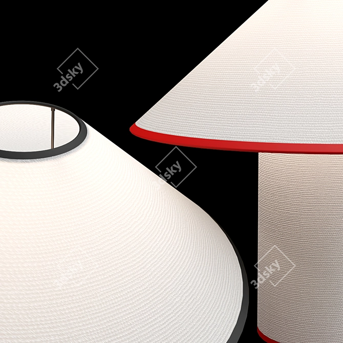 Modern Desk Lamp Colette ATD6 3D model image 2