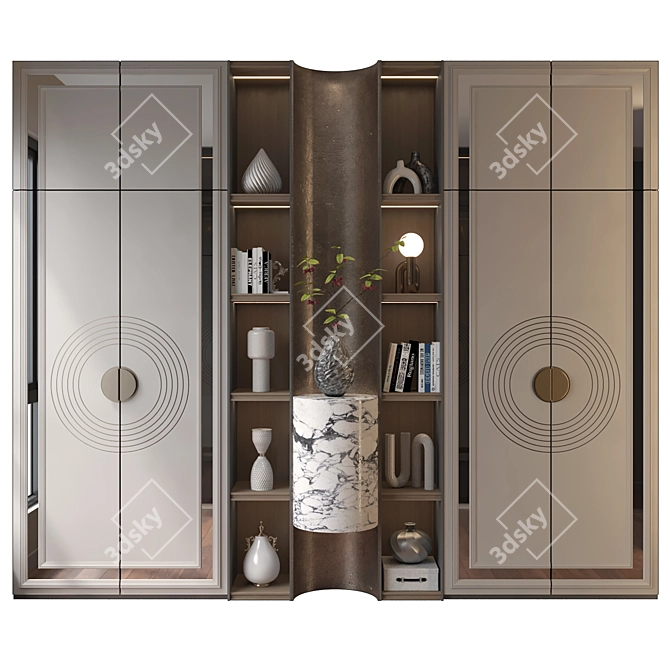 Modern Furniture Set GHS-2364 3D model image 1