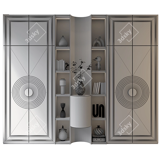 Modern Furniture Set GHS-2364 3D model image 2