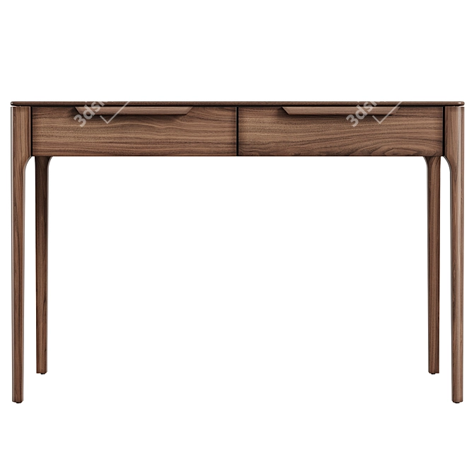 MODIS Interiors Lounge Table Oak 3D model image 2