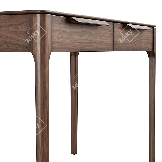 MODIS Interiors Lounge Table Oak 3D model image 5