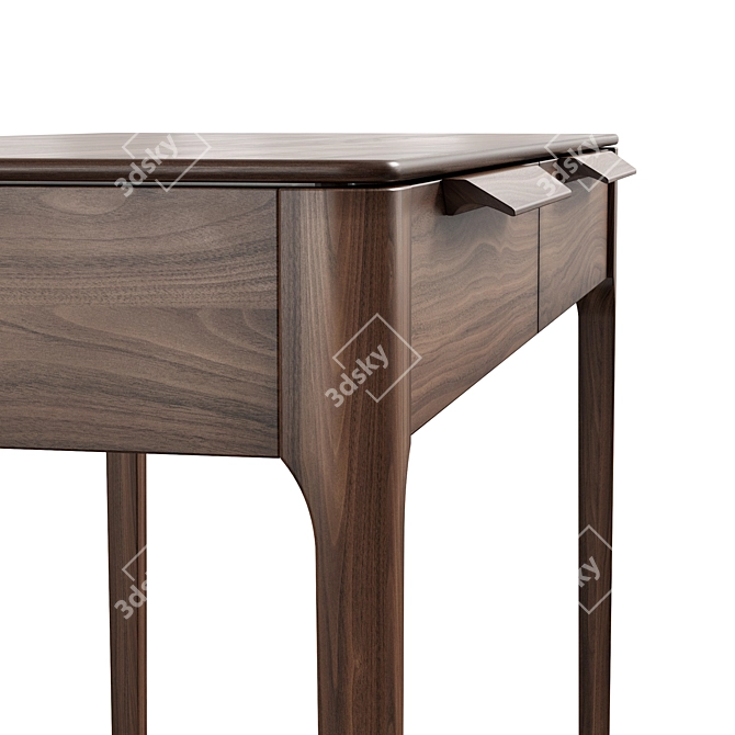 MODIS Interiors Lounge Table Oak 3D model image 6