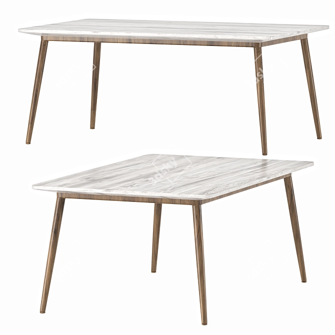 Tron Garden Coffee Table Ensemble 3D model image 1