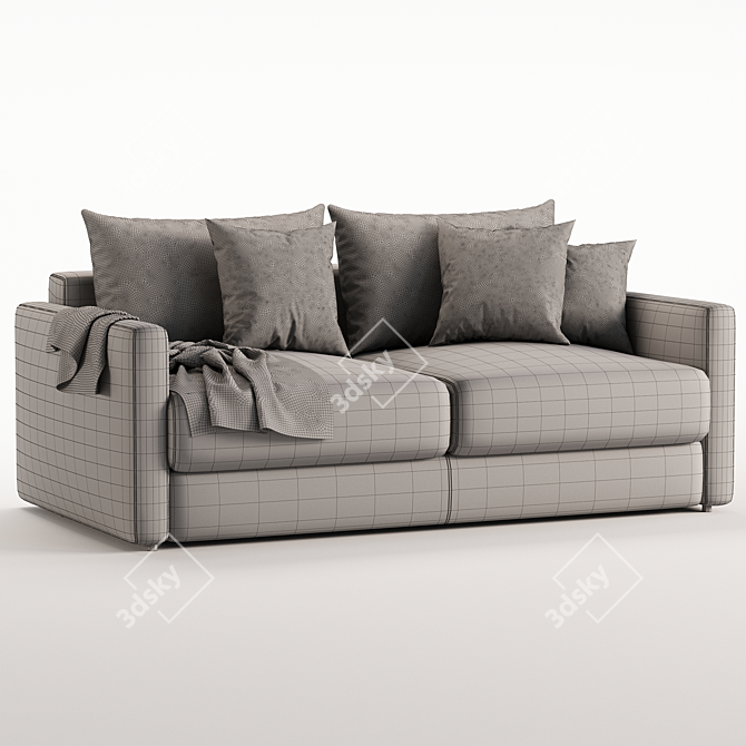 Elegant BEAUMONT Sofa 2017 Edition 3D model image 4