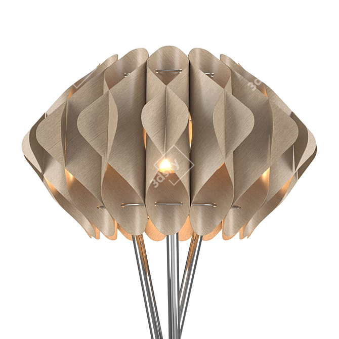 Azzardo Ruben Floor Lamp 3D model image 5
