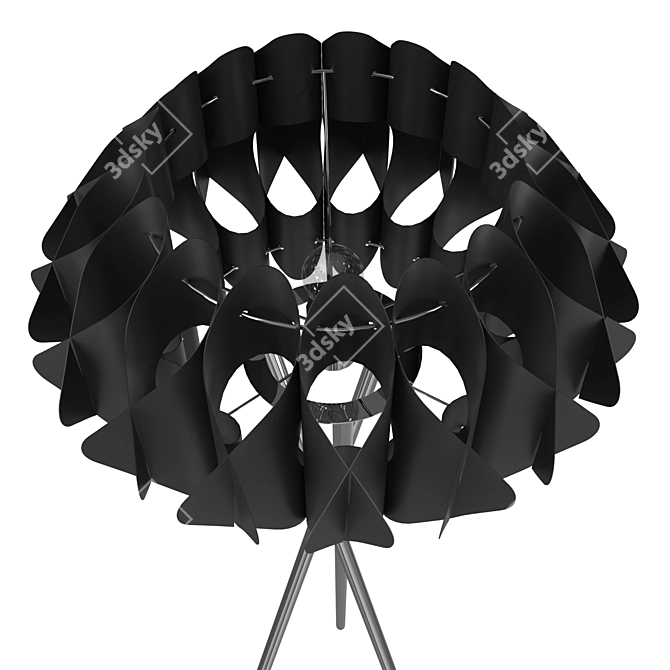 Azzardo Ruben Floor Lamp 3D model image 6