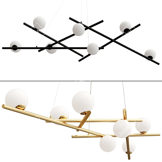 Kuzco Lighting AMARA Linear Fixture 3D model image 1