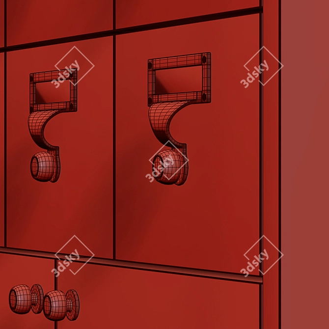 Catalog Cabinet 3D model image 3